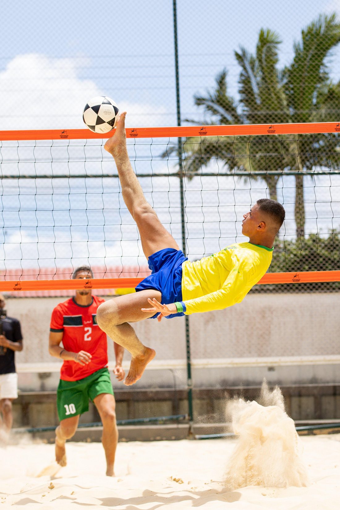Footvolley on Desert