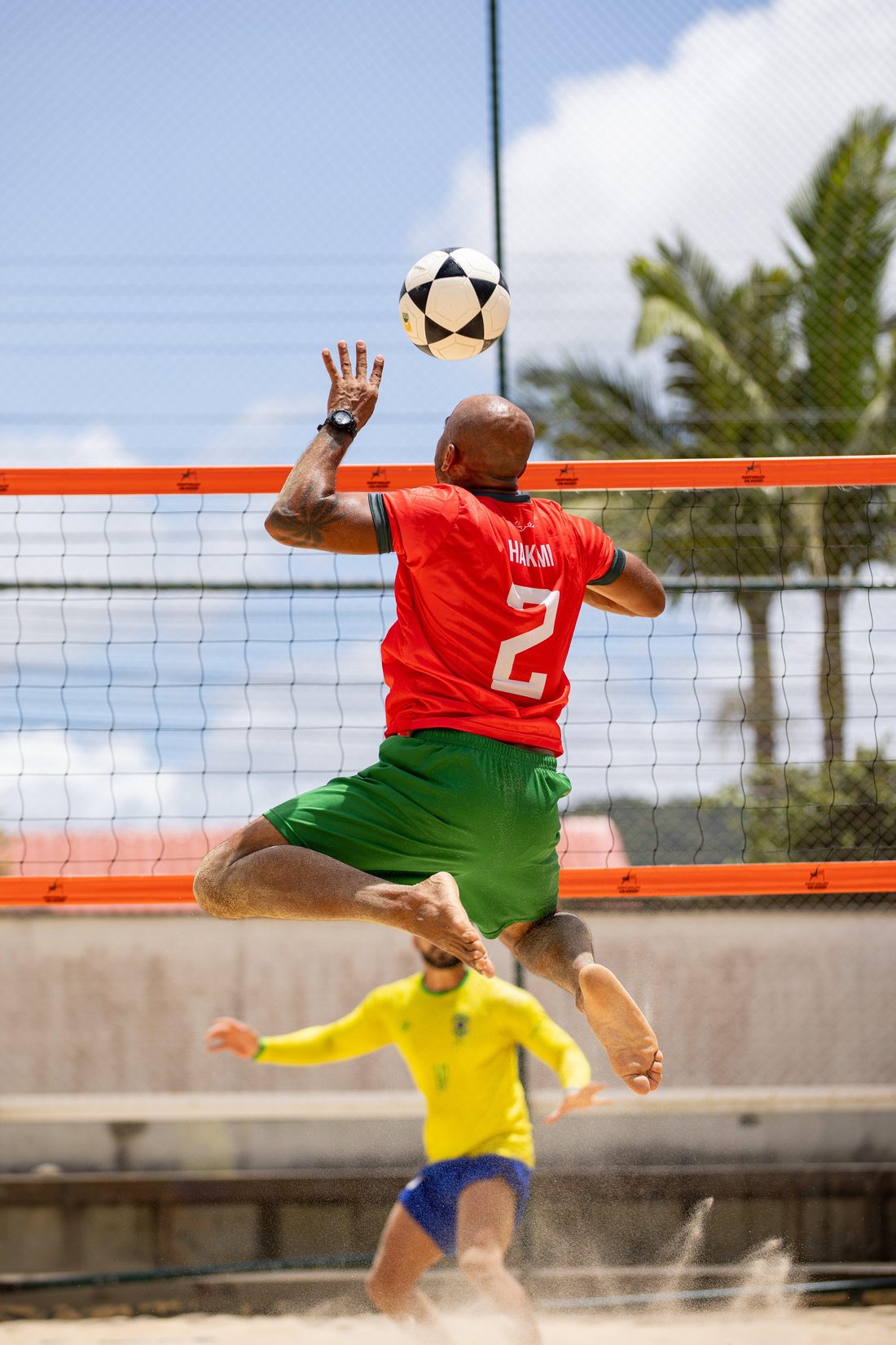 Footvolley on Desert