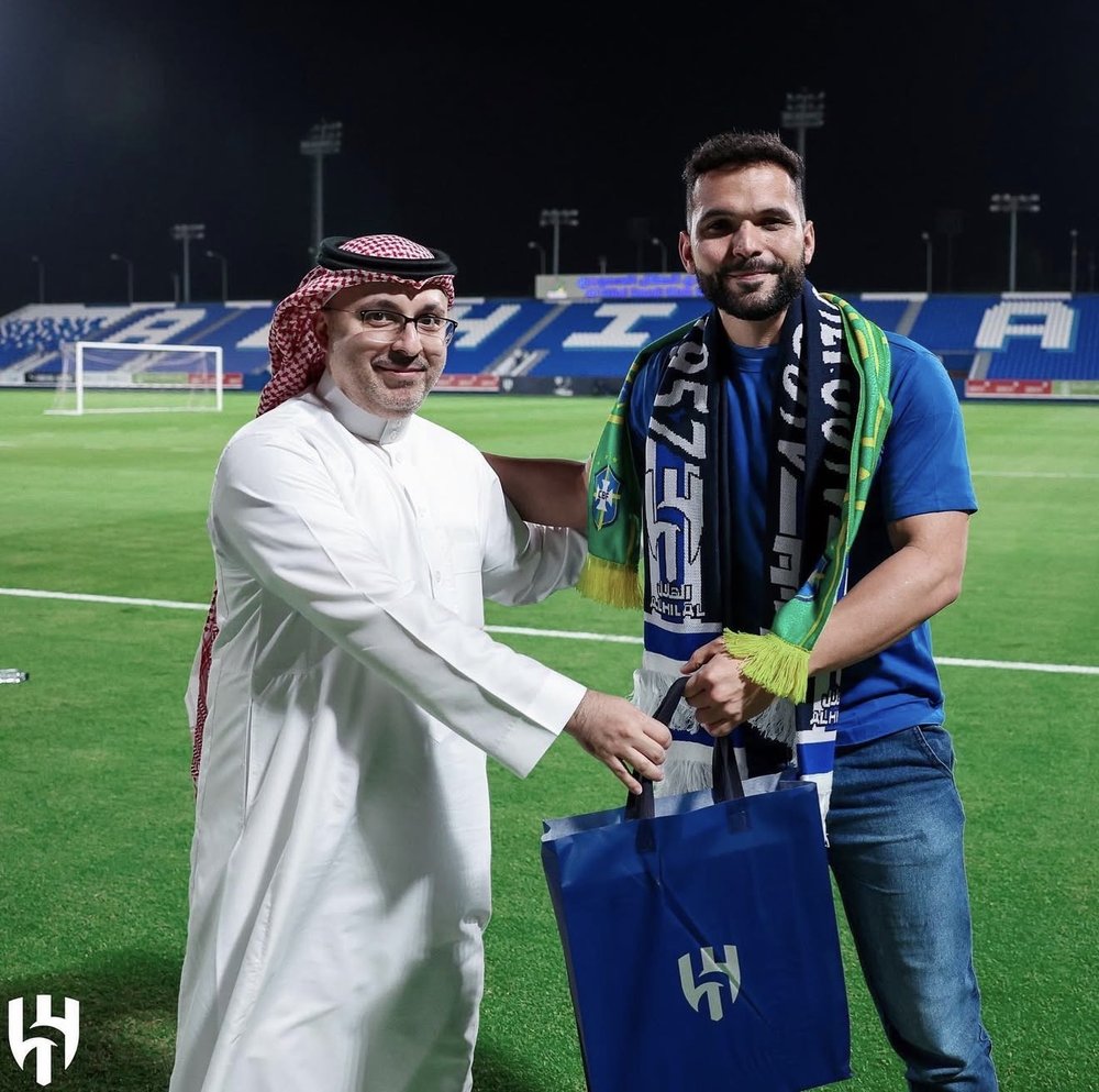 On the pitch in Riyadh