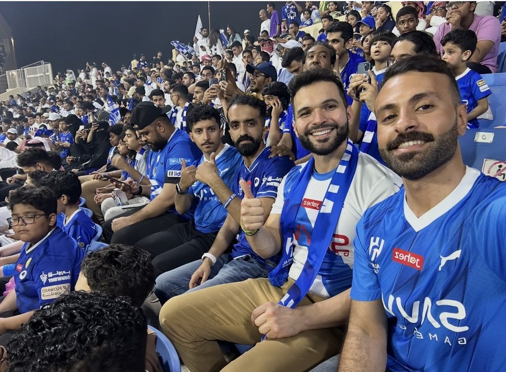 In the Al-Hilal crowd